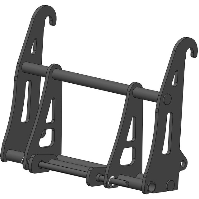 Interface Chargeur Attelage JCB Q-fit-attelage JCB Etroit référence fournisseur 408156